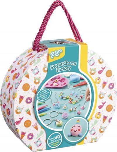 TOTUM  Creative Briefcase Jewelry Factory 40 Pieces 19x21 Multicolore