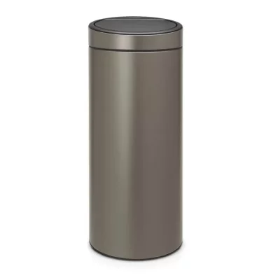 BRABANTIA Touch bin new platinum 30 litres