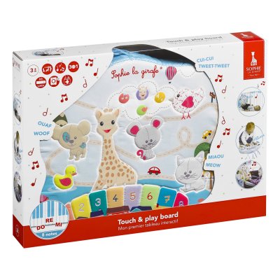 VULLI Touch&Play Board Sophie la girafe -  blanc