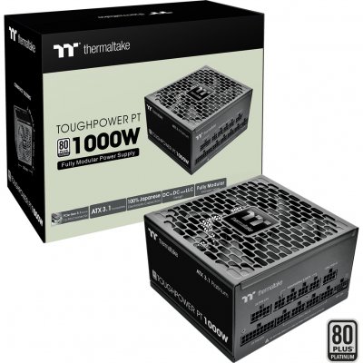 THERMALTAKE Toughpower PT - Alimentation PC modulaire - 1000 W - 80Plus Platinum