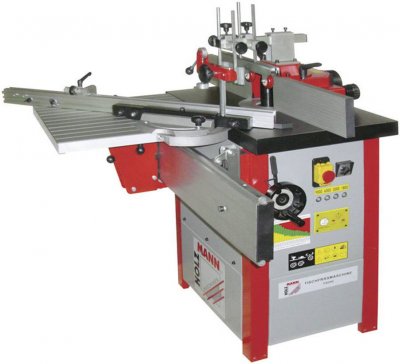 HOLZMANN Toupie avec arbre fixe de 30 mm 400 V - 2800 W FS200-400V ( sans chariot et table) 
