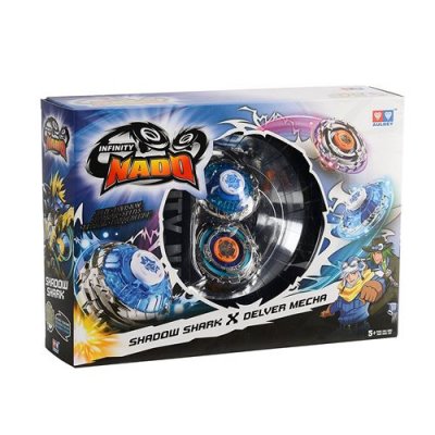 INFINITY NADO Toupie  Split S&eacute;rie Shadow Shark et Delver Mecha