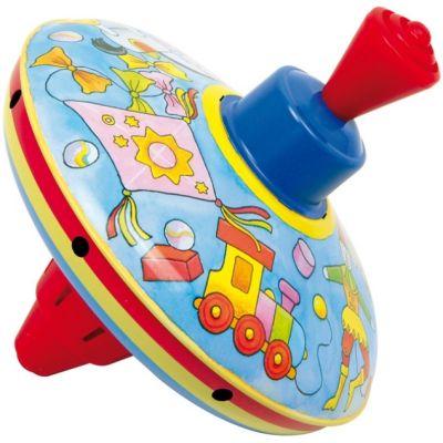 GOKI Toupie m&eacute;tal bourdonnante - LEGLER - Lot de 6 - Jouet - Gar&ccedil;on - A partir de 6 ans
