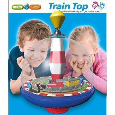 BASS ET BASS Toupie musicale  Train