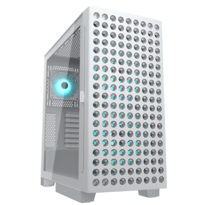 COUGAR Tour  Gaming Airface ECO RGB blanche 2x180mm 1x120mm ATX/Micro ATX/EATX