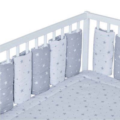 SEVIRA KIDS Tour de lit modulable et r&eacute;versible- stella TOUR-MOD-10P-STELLA