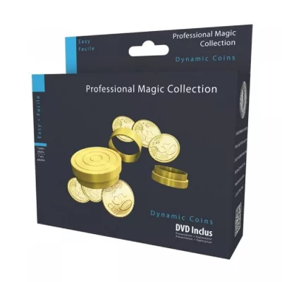 MEGAGIC Tour de magie - dynamic coins avec dvd