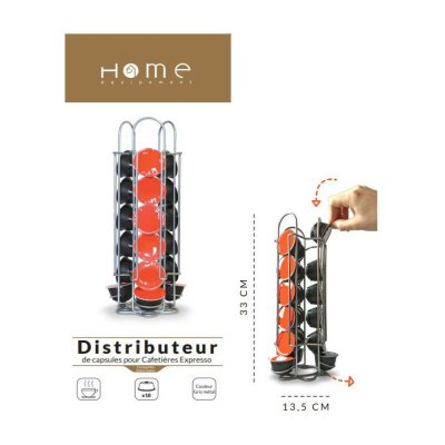 HOME EQUIPEMENT Tour De Rangement Dosettes Dolce Gusto  - La Tour