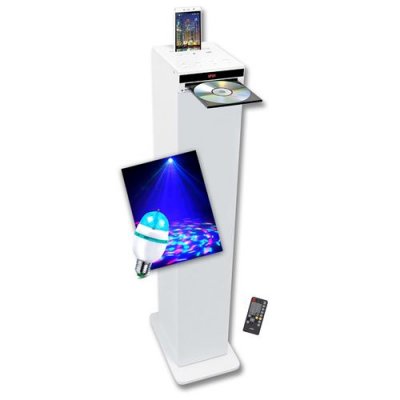 INOVALLEY Tour de son -  - HP32-CD-W - Bluetooth - Lecteur CD - 60W