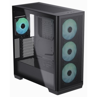 APNX Tour midi AeroCool APCM-CR01043.11 Bo&icirc;tier PC noir