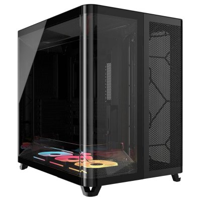 CORSAIR Tour midi  AIR 5400 LX-R LINK Bo&icirc;tier PC noir