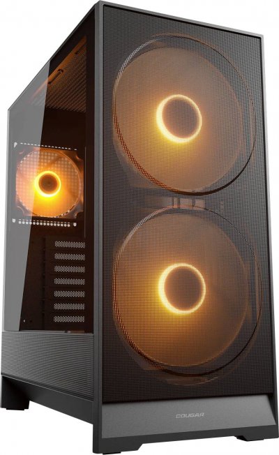 COUGAR Tour midi  Airface 180 Bo&icirc;tier PC, Bo&icirc;tier gaming noir