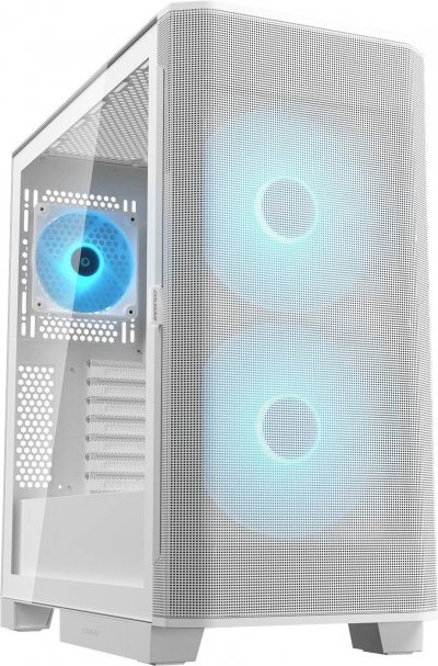 COUGAR Tour midi  Airface FLO Bo&icirc;tier PC, Bo&icirc;tier gaming blanc