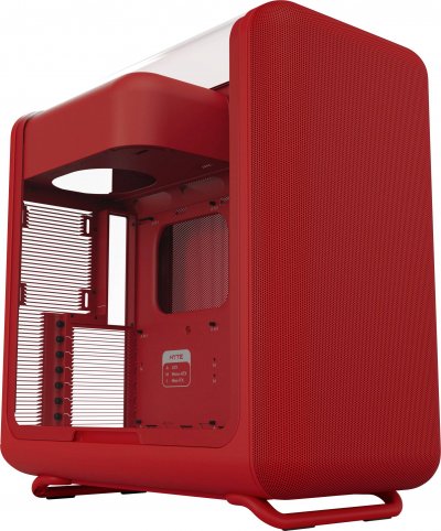 HYTE Tour midi  Wild Cherry Bo&icirc;tier, Bo&icirc;tier PC, Bo&icirc;tier gaming rouge