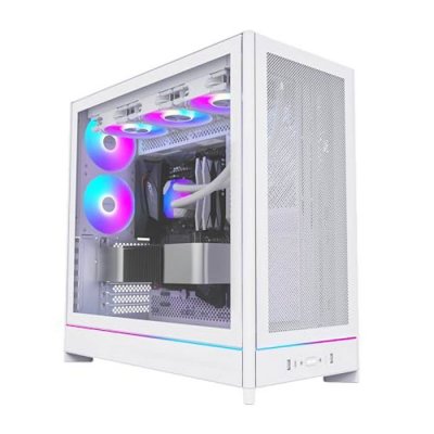 MONTECH Tour midi Jonsbo Bo&icirc;tier gaming, Bo&icirc;tier, Bo&icirc;tier PC blanc