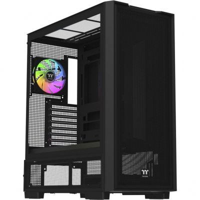 THERMALTAKE Tour midi  S380 TG ARGB Black Bo&icirc;tier PC noir