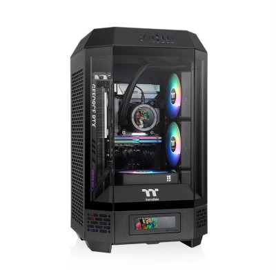 THERMALTAKE Tour midi  The Tower 250 Black Bo&icirc;tier gaming noir