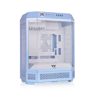 THERMALTAKE Tour midi  The Tower 600 Hydrangea Blue Bo&icirc;tier PC bleu