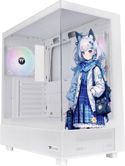 THERMALTAKE Tour midi  View 270 SP Edition Snow White Bo&icirc;tier PC blanc 