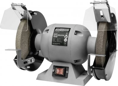 BRUDER MANNESMANN Touret &agrave; meuler Br&uuml;der Mannesmann Mannesmann M 1225-200 350 W