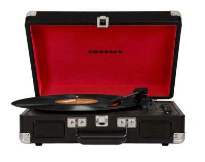 CROSLEY Tourne-disque  Cruiser Plus Bluetooth noir