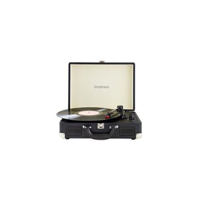 GOODMANS Tourne Disque Retro bluetooth Noir -  - 33/45/78
