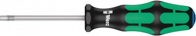 WERA Tournevis &agrave; 6 pans, Cote s/plats : 4,0 mm, Long. de la lame 75 mm, Long. totale 173 mm