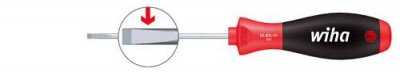 WIHA Tournevis &Agrave; Fente Softfinish 40x200mm