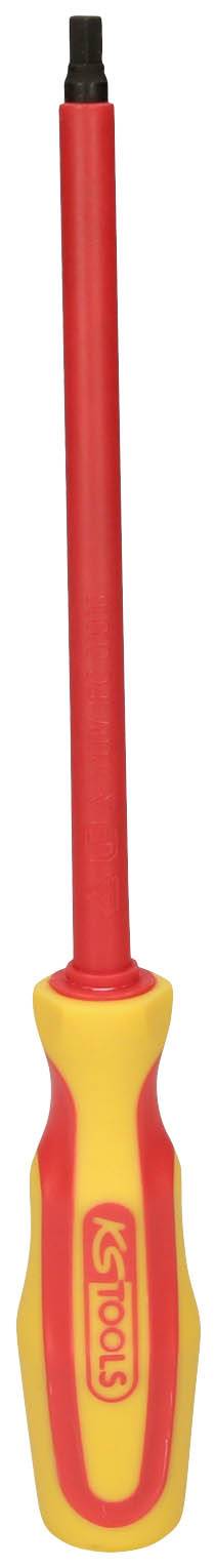 KS TOOLS Tournevis &agrave; six pans creux avec rev&ecirc;tement isolant, 6 mm