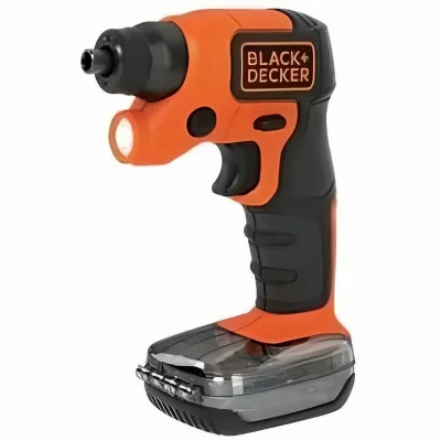 BLACK & DECKER Tournevis &eacute;lectrique 3.6V + coffret 31 embouts de vissage