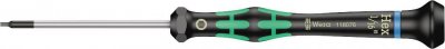 WERA Tournevis &Eacute;lectronicien Vis 6 Pans - 2054 Micro - 1/16"x60mm