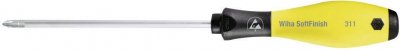 WIHA Tournevis ESD cruciforme PH 1x80mm  311SF