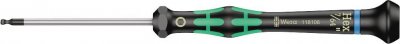WERA Tournevis Hexagonal Sph&eacute;rique - 2052 Micro - 7/64x60mm