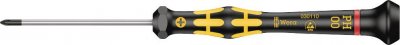 WERA Tournevis micro ESD 1550 PH 00 x 60 mm x 40 mm  1550 PH micro 05030110001 ESD PH 00