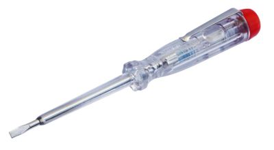 OUTIFRANCE Tournevis testeur de tension VDE lame acier SL-plat 3 mm Outilfrance