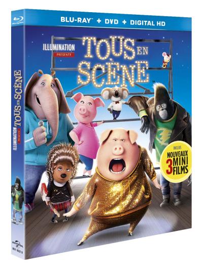 Tous en sc&egrave;ne [Combo Blu-ray + DVD + Copie digitale]