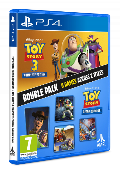 Toy Story 3 Complete + Retro Roundup Double Pack (PS4)