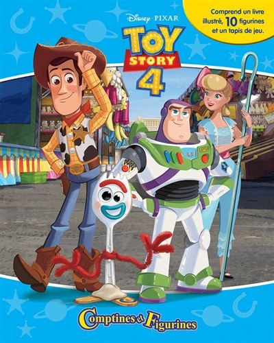 PHIDAL PUBLISHING TOY STORY 4 Comptines et Figurines