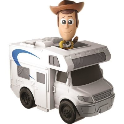 MATTEL Toy story 4 - mini-figurine woody et son camping-car