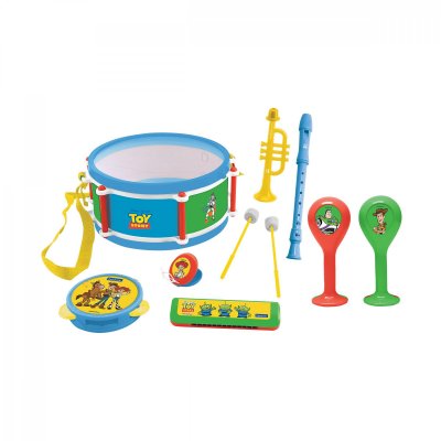 LEXIBOOK TOY STORY 4 Set musical de 7 instruments de musique enfant