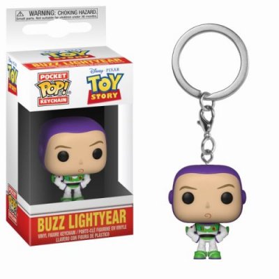FUNKO Toy Story - Porte-cl&eacute;s Pocket POP! Buzz 4 cm 