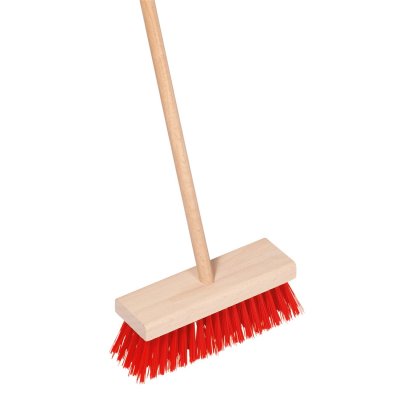 GOKI Toys Pure - 2041928 - Outillage De Jardin pour Enfants - Balai en Bois