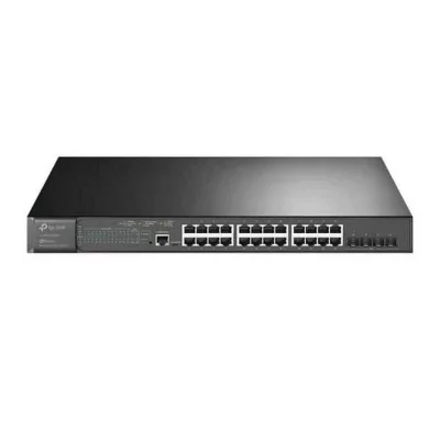 TP LINK TP-LINK 24-PORT GIGABIT POE+ L2+ SWITCH TL-SG3428XMP