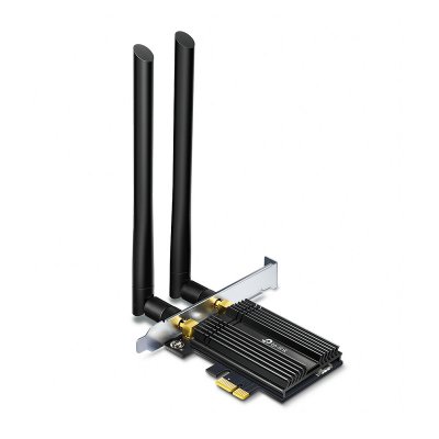 TP LINK Tp-link Archertx50e Pcie Wifi 6 Bluetooth 5.0 Adapter Noir