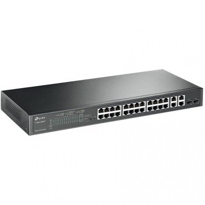TP LINK TP-Link T1500-28PCT Switch 24 ports PoE + 4 ports Gigabit noir