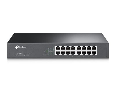 TP LINK TP-LINK TL-SF1016DS commutateur r&eacute;seau Fast Ethernet (10/100) Noir