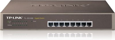 TP LINK TP-Link TL-SG1008 commutateur r&eacute;seau Non-g&eacute;r&eacute; Gigabit TL-SG1008