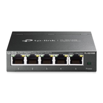 TP LINK TP-LINK TL-SG105E L2 Gigabit Ethernet (10/100/1000) Black