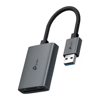 TP LINK TP-Link UA430 lecteur de carte m&eacute;moire USB 3.2 Gen 1 (3.1 Gen 1) Type-C Gris