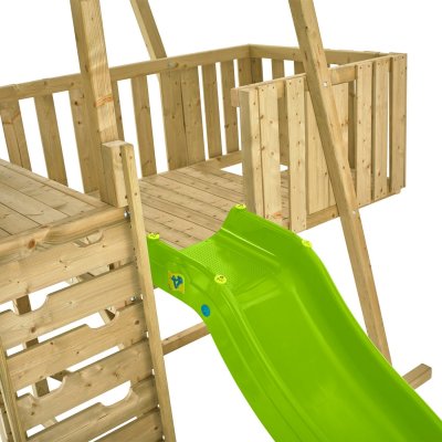 TP TOYS  - Aire de jeux en bois avec glissi&egrave;re et portique Kingswood